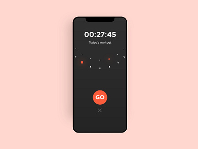 Daily UI 014 Countdown Timer app dailyui design flat minimal ui ux