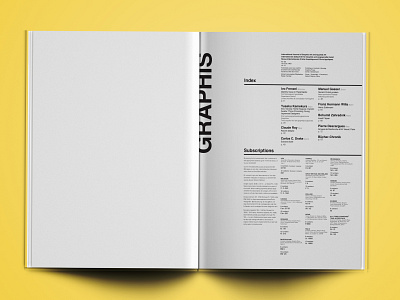 Graphis Editorial Layout