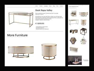 Catherine Nicola - Website animation architect branding clean design minimalisam motion graphics typography ui user interface webdesign