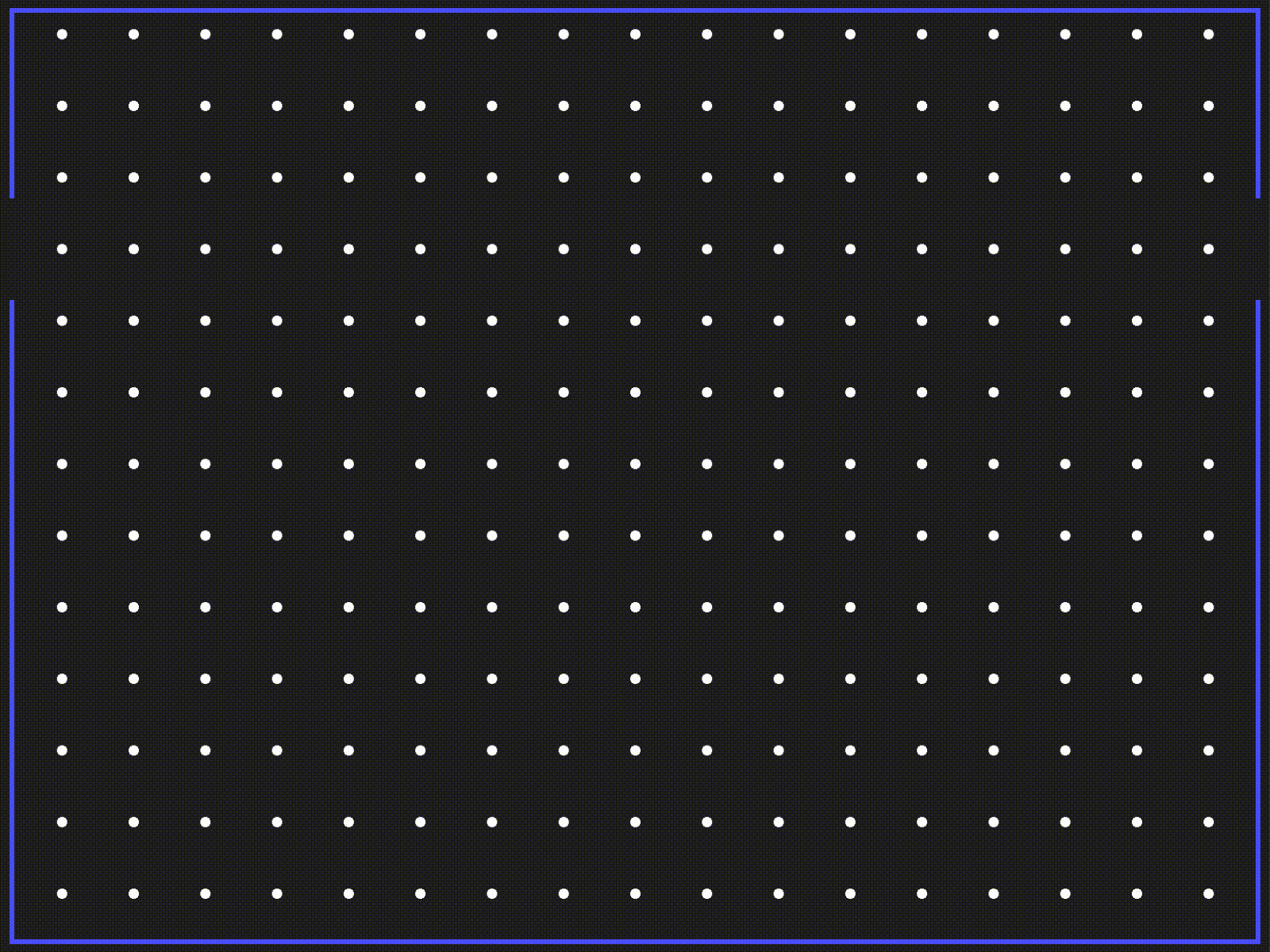 Pacman pattern