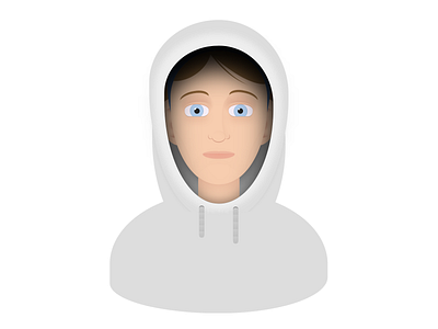 Face + Hoodie cartoon css css art css drawing css3 face hoodie html html css html5 illustration person vector