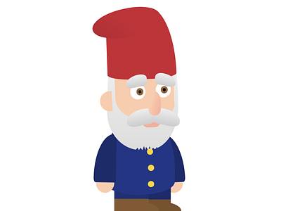 Gnome cartoon character css css art css drawing css3 gnome html html css html5 illustration nomo vector