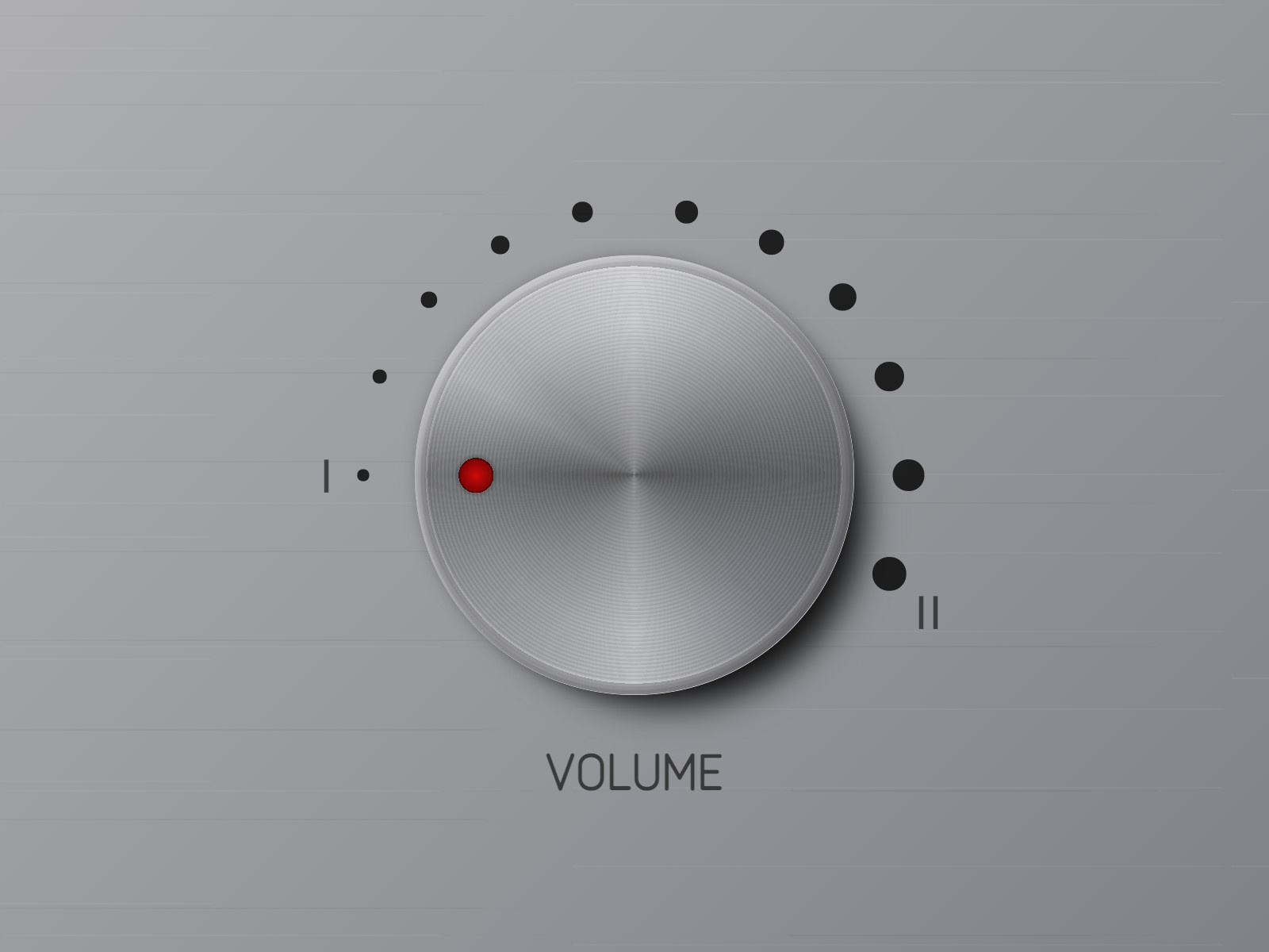 CSS Volume Knob by Alvaro Montoro on Dribbble