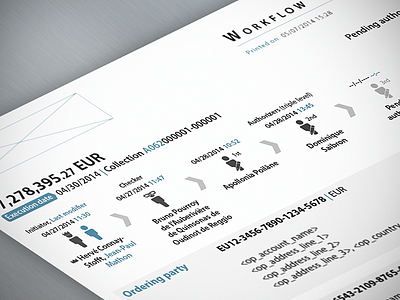 Workflow Print Template