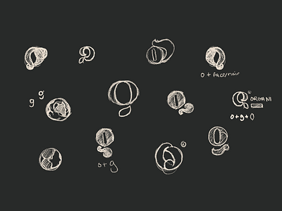 organi — sketches concept graphic design ideation logo logo design process redesign sketch
