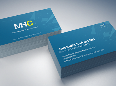 Name Card MHC branding bussiness card design editorial design graphicdesign layouts magazine design