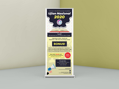 Roll Banner Omega Pro branding design editorial design graphicdesign layouts roll up banner