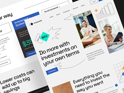 Innicement - Investment Landing Page