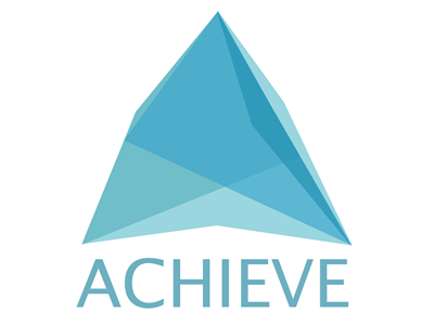 Achieve Logo achieve arrow arrow logo logo mountain mountain logo