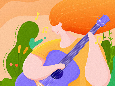 Music Banner illustration music