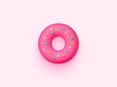 Donut Icon for matcha.xyz 3d candy design ethereum icon pink tokens