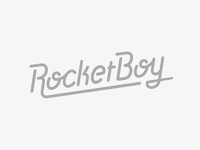 RocketBoy custom typo fuck my life logo rocket typography