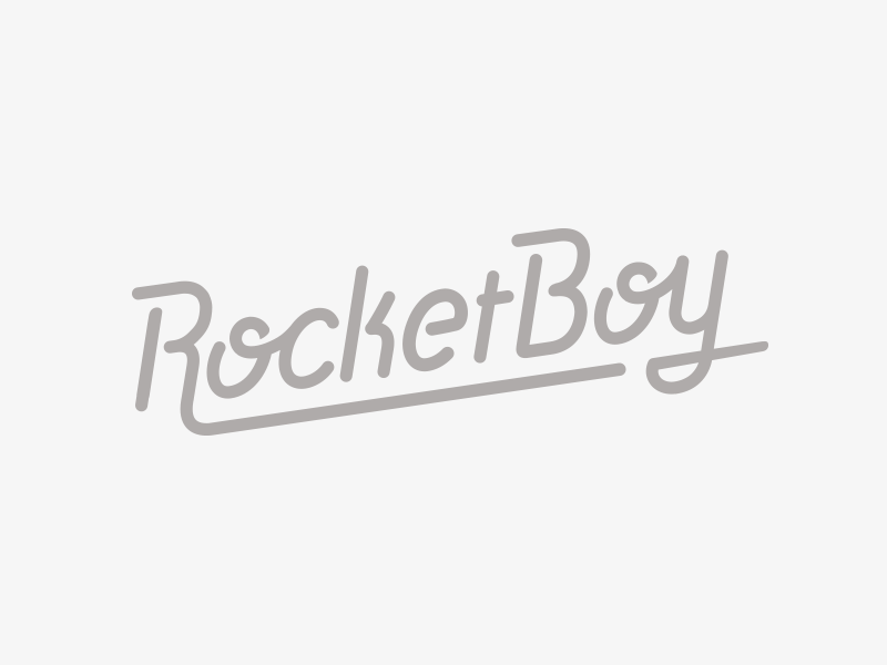 RocketBoy rocket fuck my life logo typography custom typo