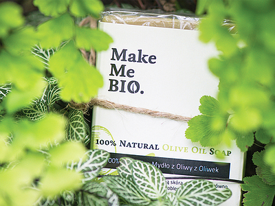 Make Me Bio Soap design logo package soap