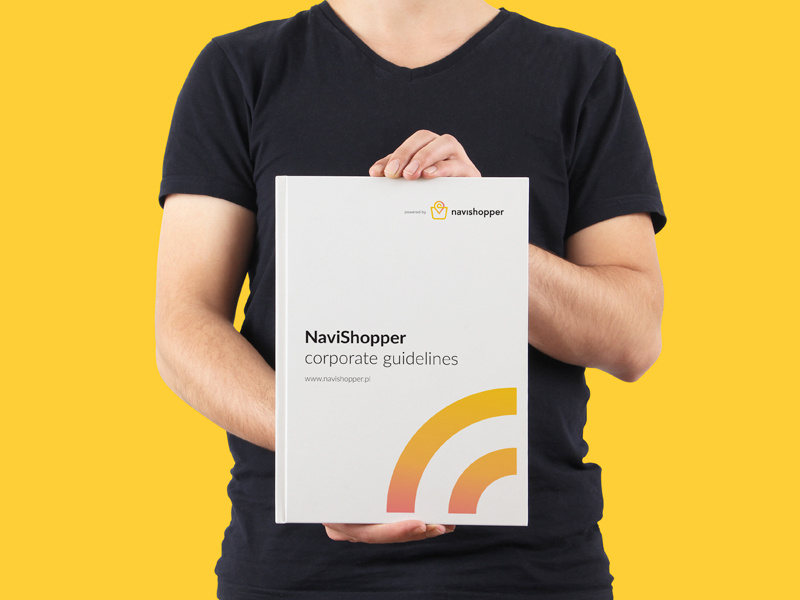 Navishopper guidelines corporate identity design logo navishopper