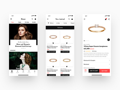 Luxury Jewelry E-commerce App