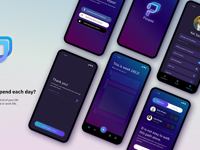 Purpoz app UI