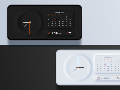 Clocks & calendar widgets