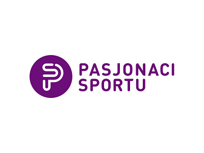 Pasjonaci Sportu branding design flat logo logodesign logotype vector