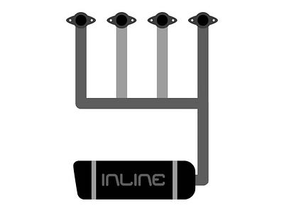 Inline-4 Logo Concept-2