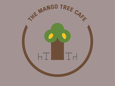 'The Mango Tree Cafe'Logo Design Concept-2.