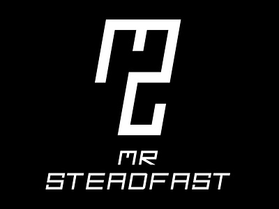 Logo for a content creator 'Mr Steadfast'