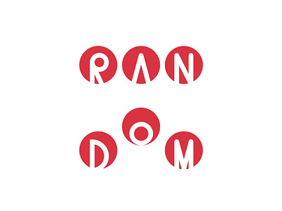 'Random' Logo Design Concept.