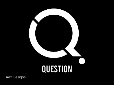 Q is for Question brand branddesign branddesigner brandidentitiy branding graphic design graphicdesign icon logo logodesign logodesigner logodesigns logoidea logoinspiration logos logotype question questionlogo questionmark vector