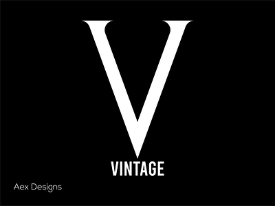 V is for Vintage adobeillustator brand branddesign branddesigner brandidentity branding graphicdesign icon logo logodesign logodesigner logodesigns logoidea logoinspiration logos minimal simple vintage vintageicon vintagelogo