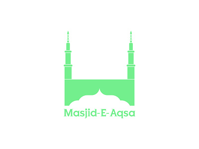 Logo for Masjid-E-Aqsa Hyderabad adobe illustrator classic design graphicdesign illustrator logo logodesign logodesigner logoinspiration logos logosai masjid minimal mosque simple vector