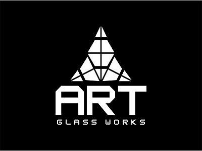 Logo for Art Glass Works abstract abstract logo art brand brand identity brand inspire branding branding inspiration geometric logo glass logo graphic design logo collection logo design logo inspirations logo love logos logos inspire minimal design minimal logo simple logo