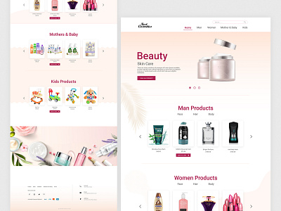 Cosmetic E commerce app design design ecommerce ecommerce design ecommerce shop ui ux