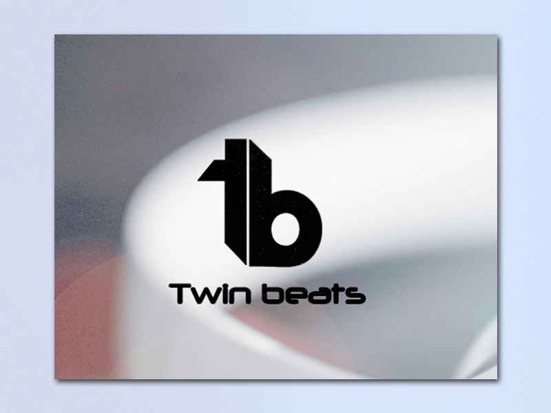 Twin Beats music logo logodesignersclub logoartist graphicdesigner logodesigner logo