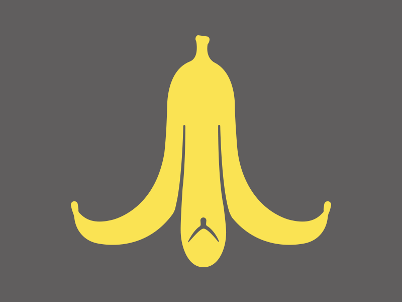 Banana Peel by Ruth Rossi on Dribbble