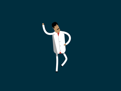 Always a good time for some disco dancing! 70s character dance disco gif loop mograph motion graphics