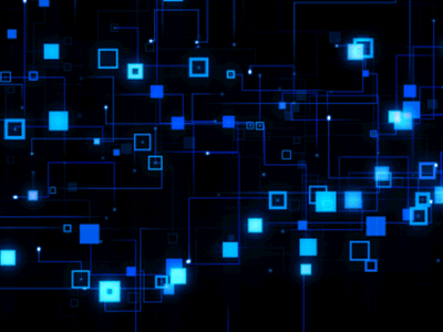 Connecting Networks animated gif animation circuit computer data gif internet mograph motion graphics network processor xparticles
