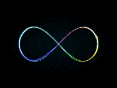∞ animated gif animation circle forever gif infinite infinity loop motion graphics never ending no end unlimited