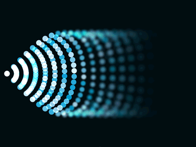 Back and Forth after effects animated gif blue dots gif gif animation mograph motion graphics particles rotate spin spinning