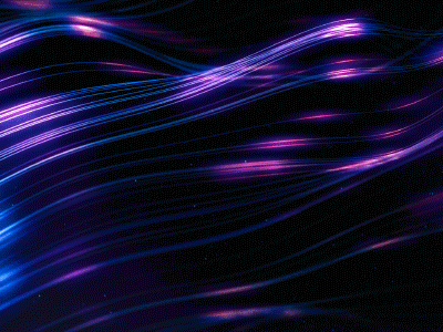 Flow Motion animated gif dark equalizer flow futuristic gif glow lines mograph stream waves xparticles