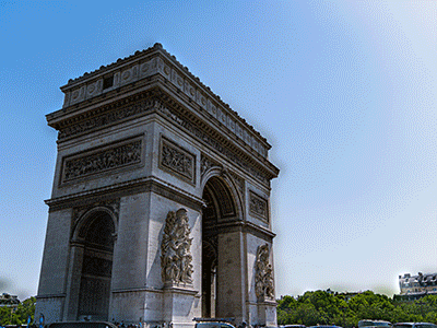 Arc de Triomphe arc de triomphe arch arch de triomphe famous france french gif hyper lapse hyperlapse landmark monument paris time lapse timelapse tourism travel