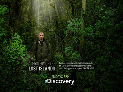 The Mystery of the Lost Islands advertising art direction dave salmoni discovery international tv