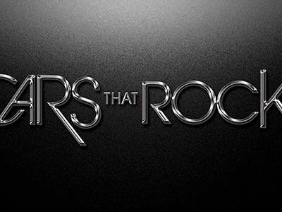 Cars that Rock - logo concept