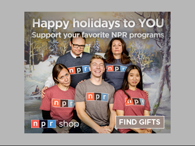 Shop at NPR ad campaign ad campaign holiday ad npr npr shop public radio