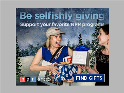 Shop at NPR ad campaign ad campaign holiday ad npr npr shop public radio