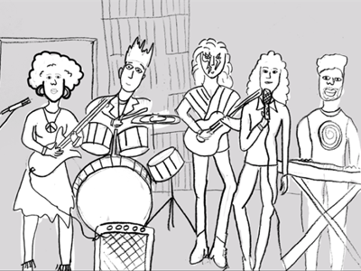 Tiny Desk Contest Campaign band music npr npr music sketch storyboard