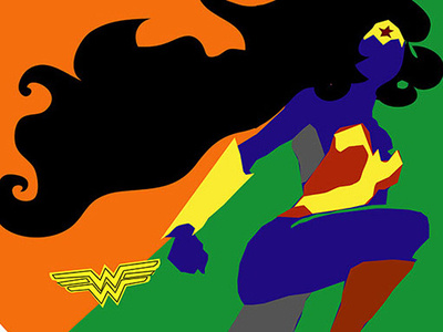 Wonder Woman Book Cover Design