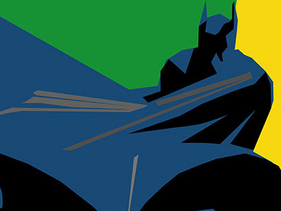 Batman Poster batman book design design illustration packaging superheroes