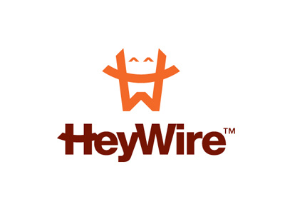 HeyWire chat logo text