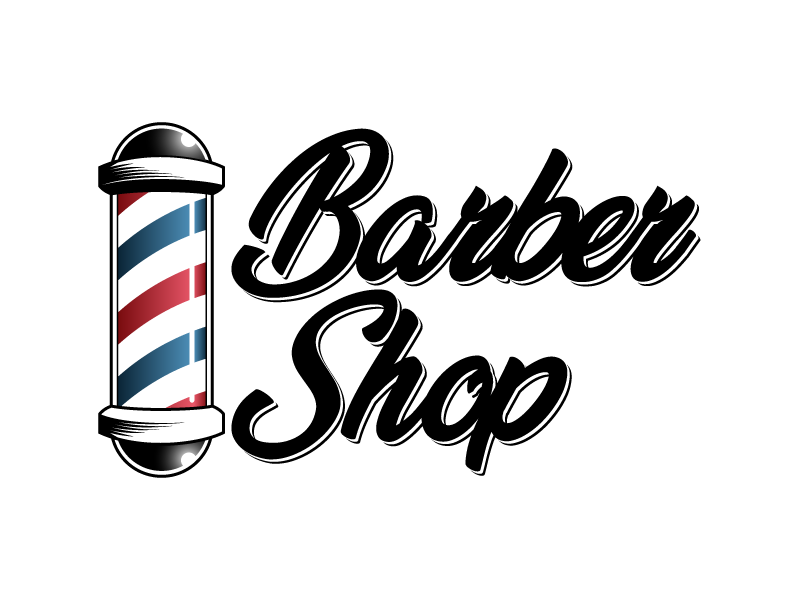 vintage make illustrator a logo in Barbier Dribbble Logo on Jessy by Barbershop