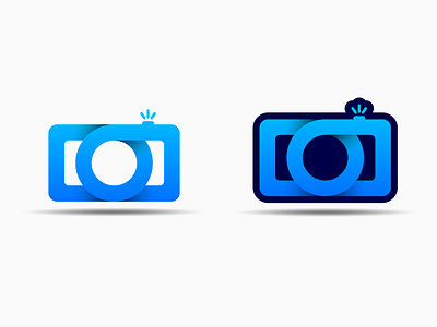 Photographer Logo camera dailylogochallenge gradient illustrator logo photographer vector